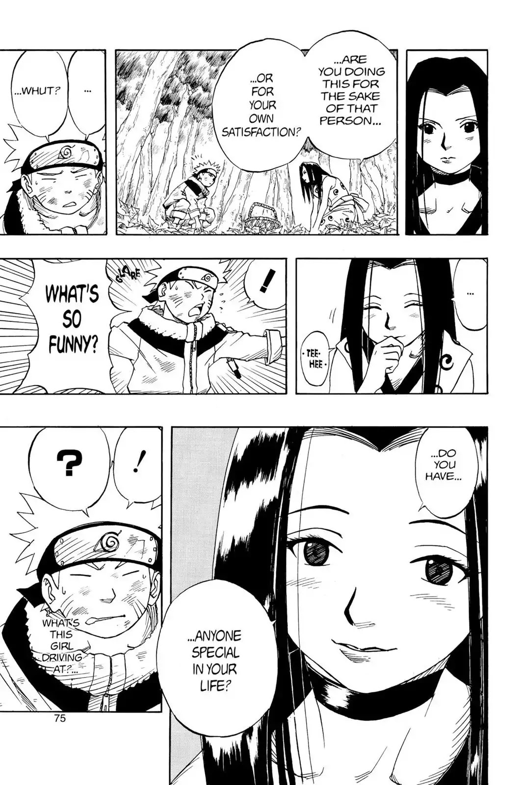 Naruto Chapter 21 page 9 - Chapter 21: A Meeting In The Forest...!!