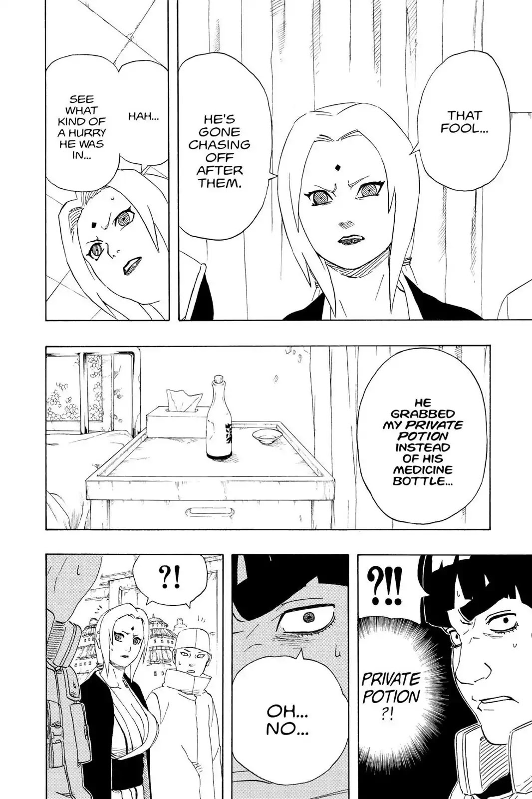 Naruto Chapter 210 page 10 - Chapter 210: Lee's Secret!!
