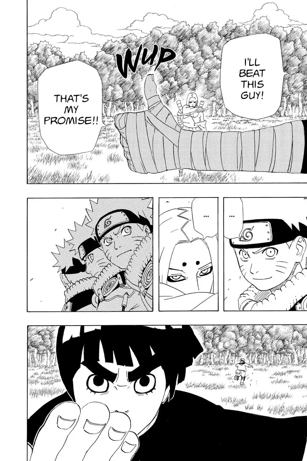 Naruto Chapter 210 page 4 - Chapter 210: Lee's Secret!!