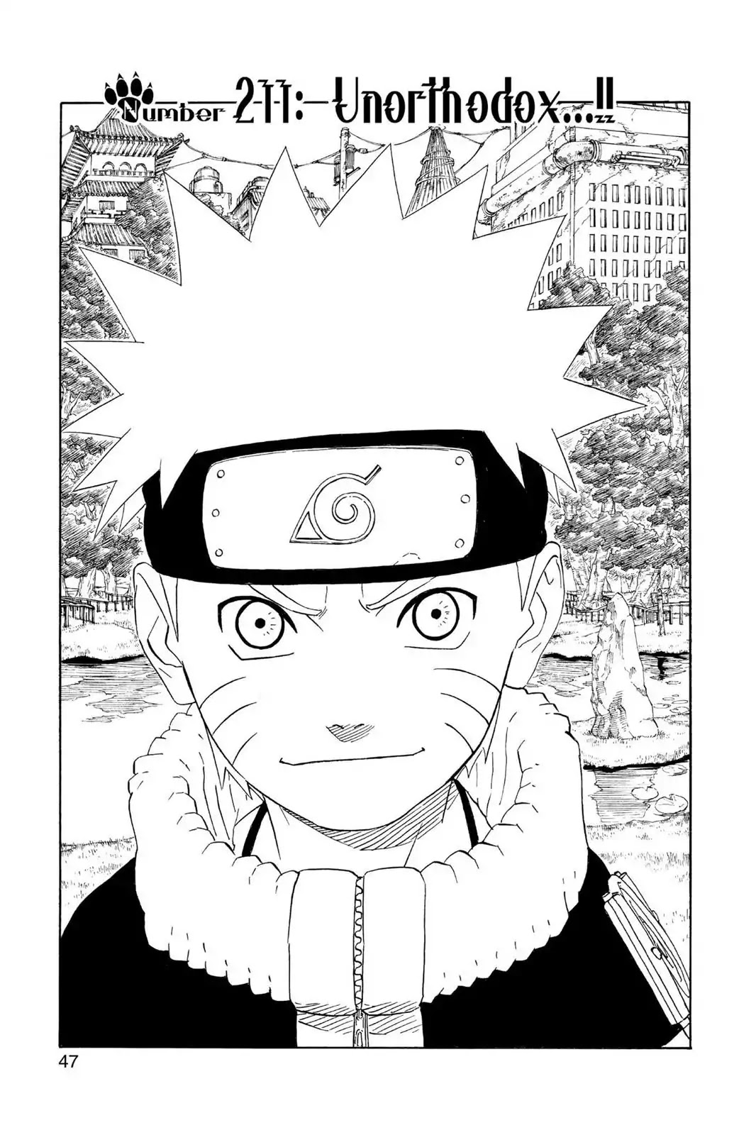 Naruto Chapter 211 page 1 - Chapter 211: Unorthodox...!!