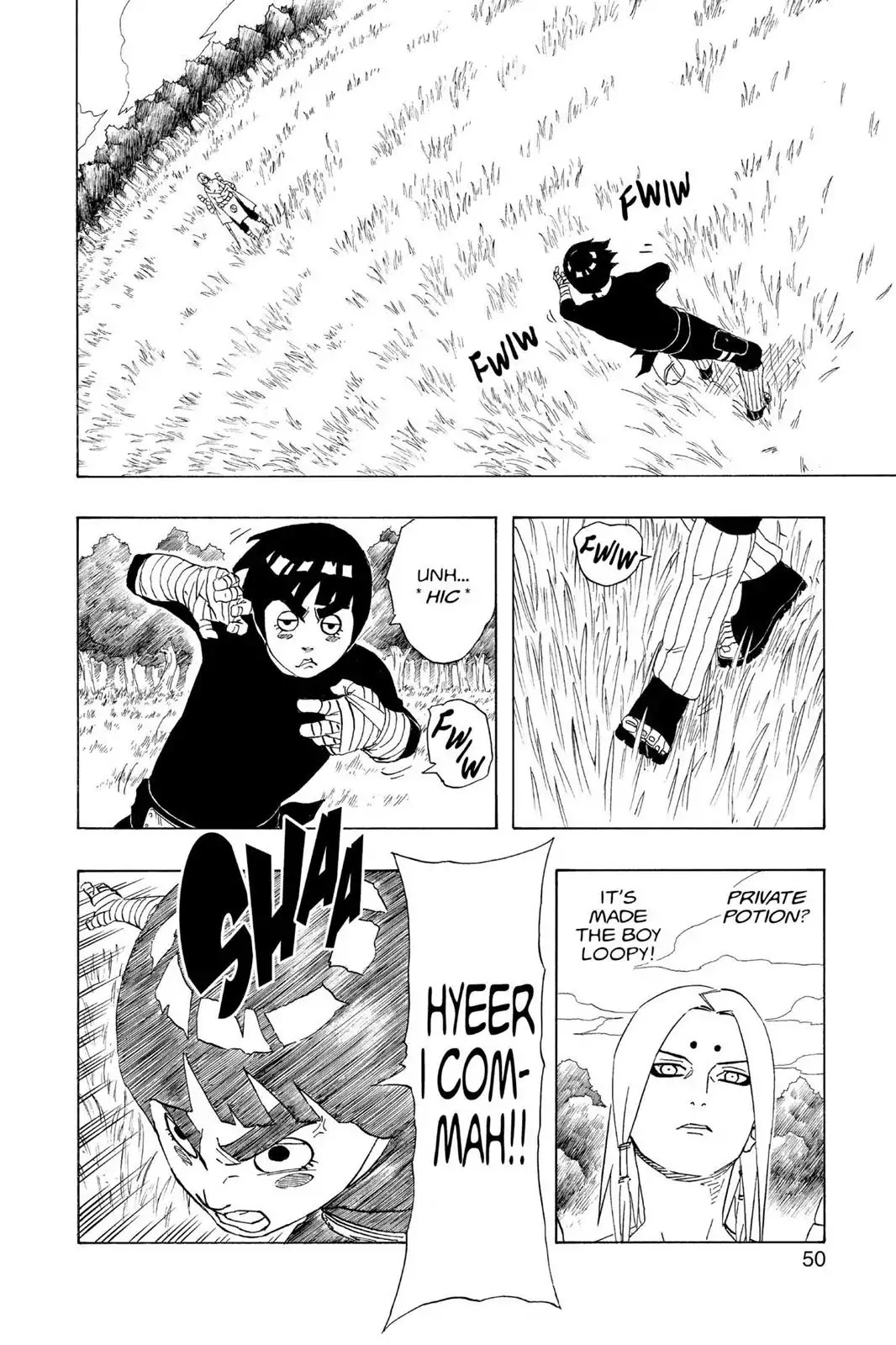 Naruto Chapter 211 page 4 - Chapter 211: Unorthodox...!!