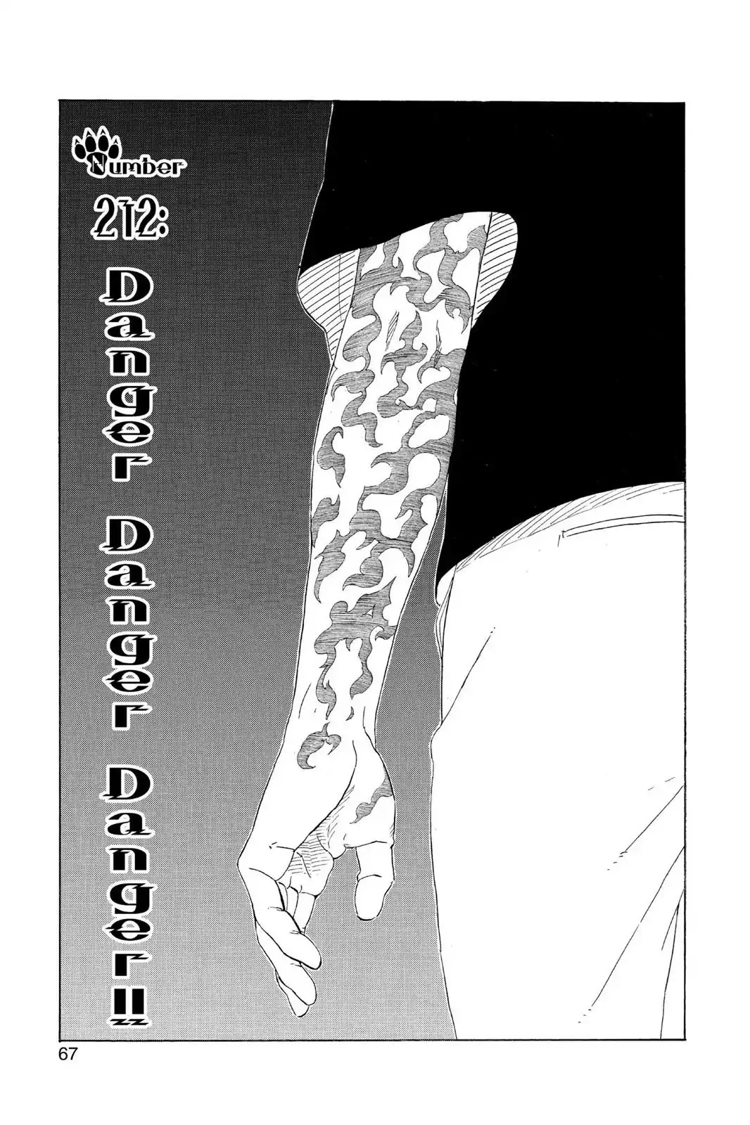 Naruto Chapter 212 page 1 - Chapter 212: Danger Danger Danger!!