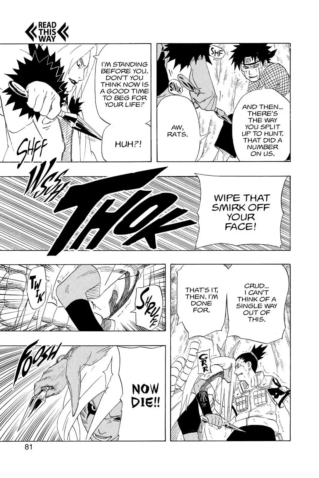 Naruto Chapter 212 page 15 - Chapter 212: Danger Danger Danger!!