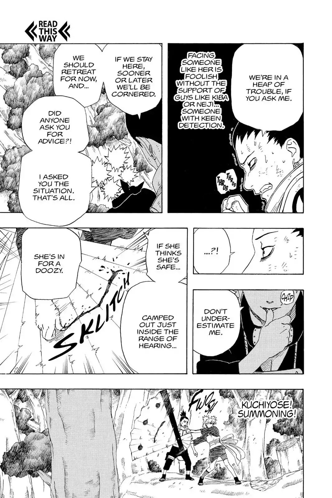 Naruto Chapter 214 page 15 - Chapter 214: Retreat...!!