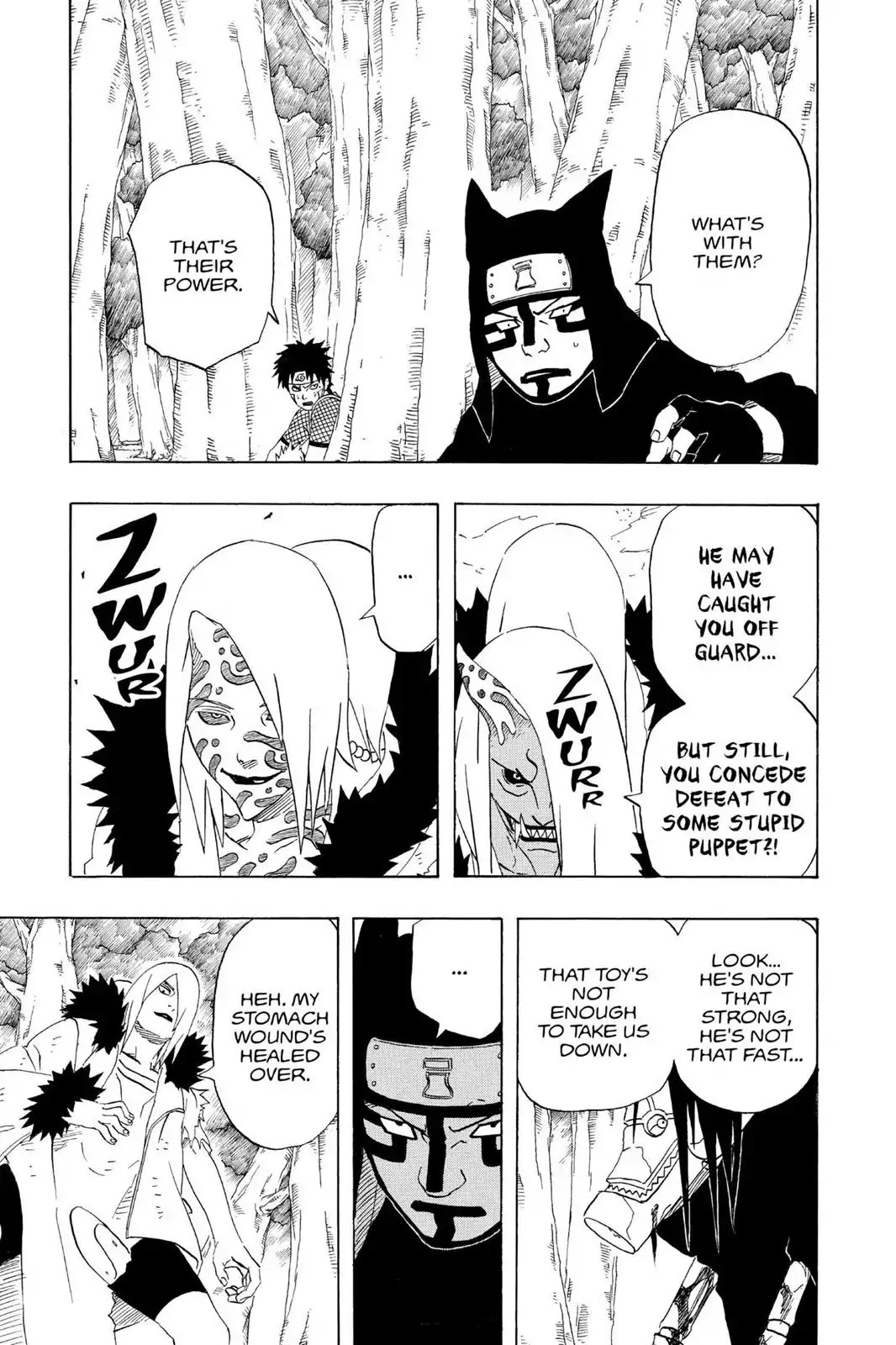 Naruto Chapter 214 page 5 - Chapter 214: Retreat...!!