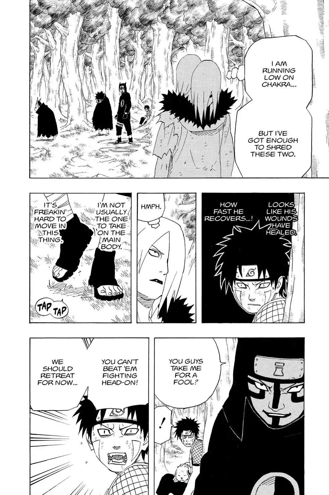 Naruto Chapter 214 page 6 - Chapter 214: Retreat...!!
