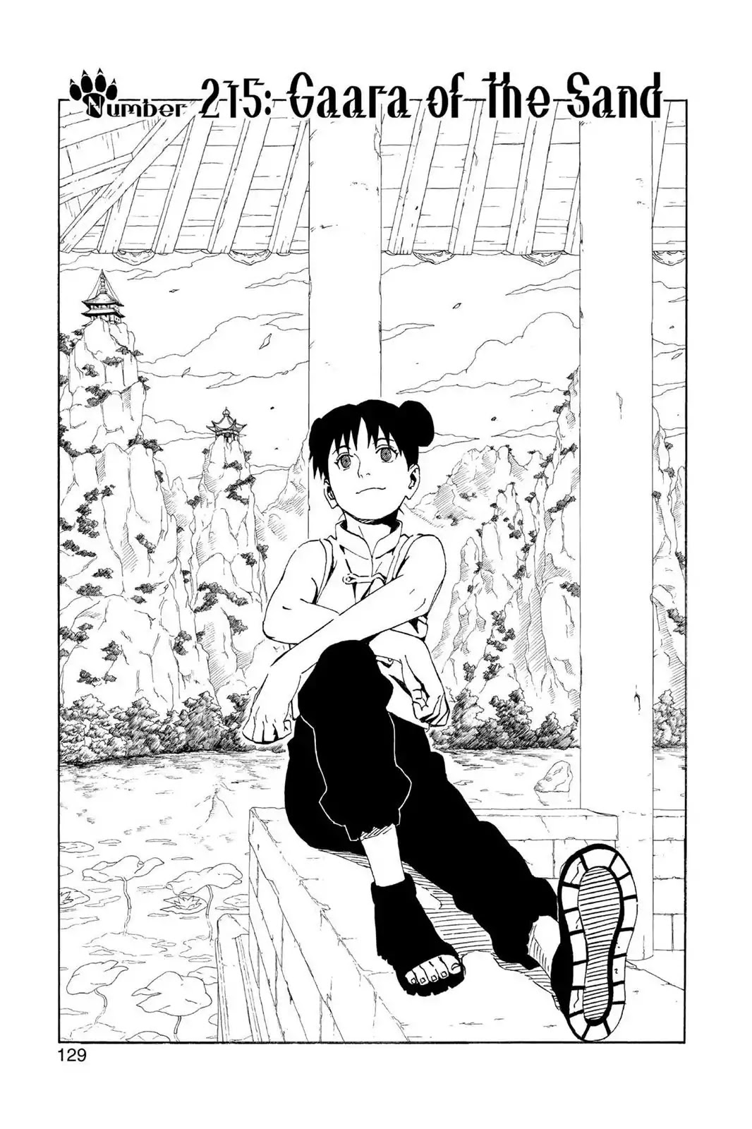 Naruto Chapter 215 page 1 - Chapter 215: Gaara Of The Sand