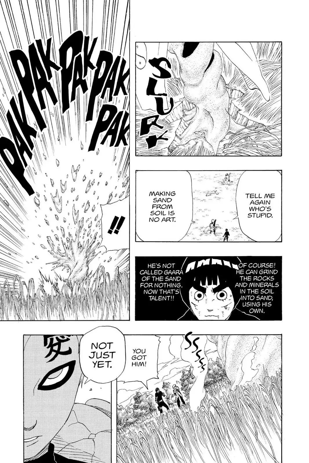 Naruto Chapter 215 page 11 - Chapter 215: Gaara Of The Sand