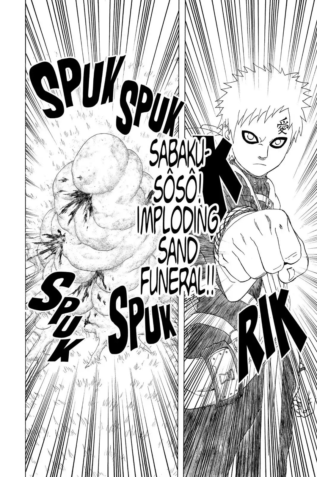 Naruto Chapter 215 page 12 - Chapter 215: Gaara Of The Sand
