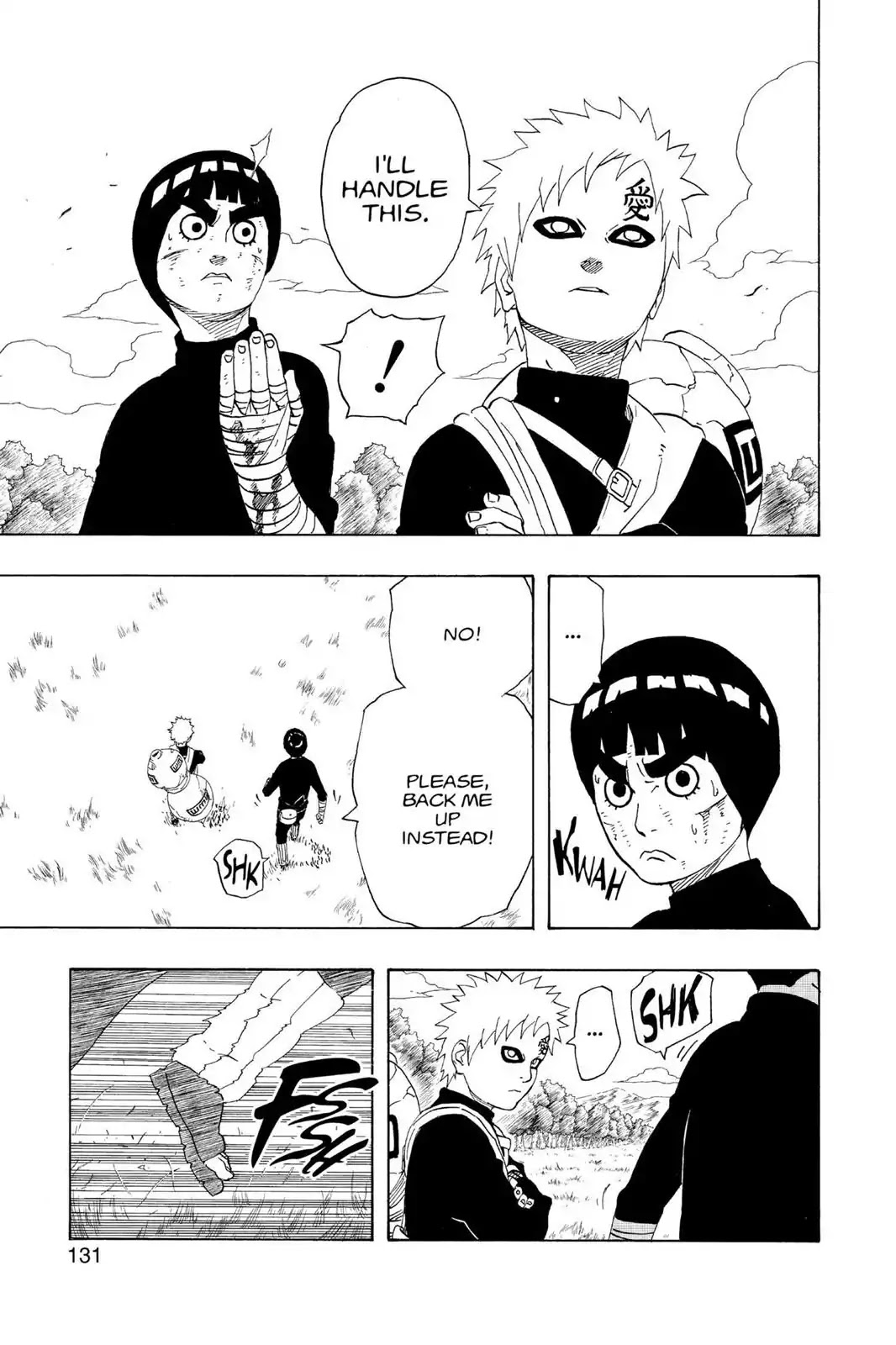 Naruto Chapter 215 page 3 - Chapter 215: Gaara Of The Sand