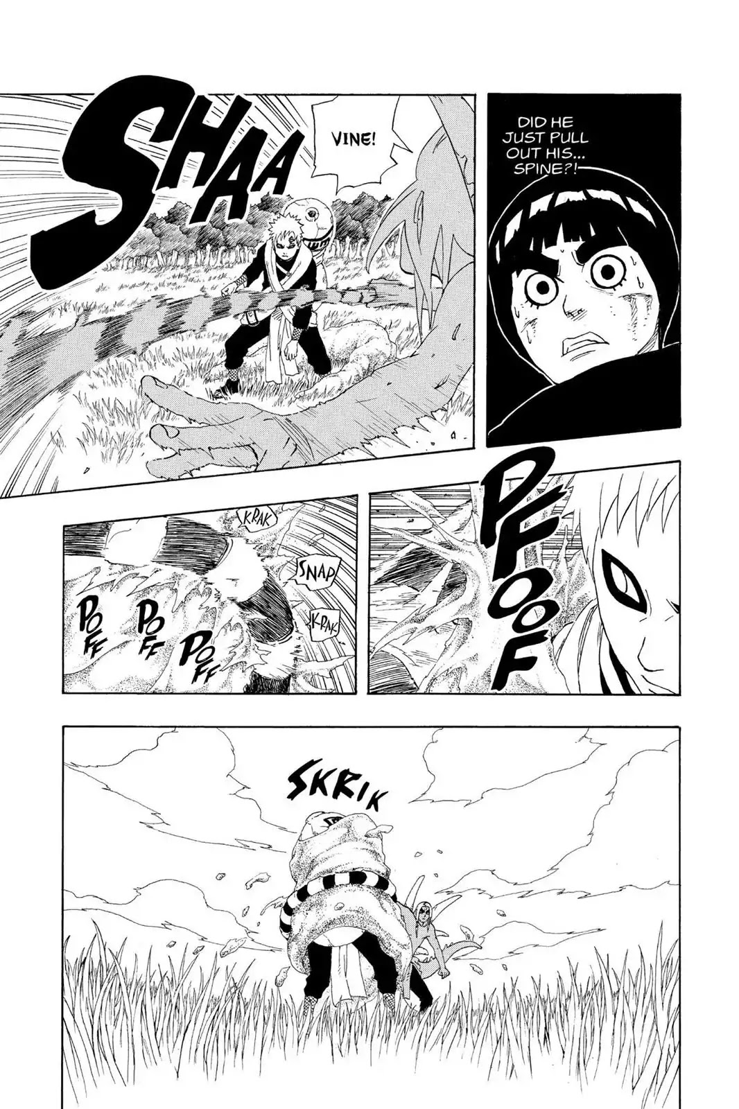 Naruto Chapter 216 page 11 - Chapter 216: Halberd And Shield...!!