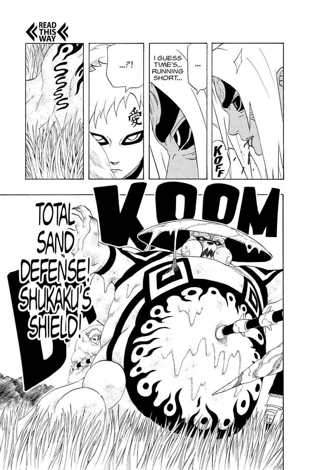 Naruto Chapter 216 page 13 - Chapter 216: Halberd And Shield...!!