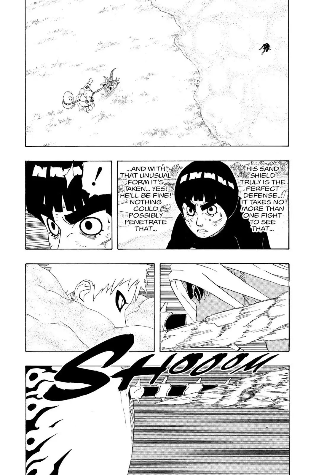 Naruto Chapter 216 page 17 - Chapter 216: Halberd And Shield...!!
