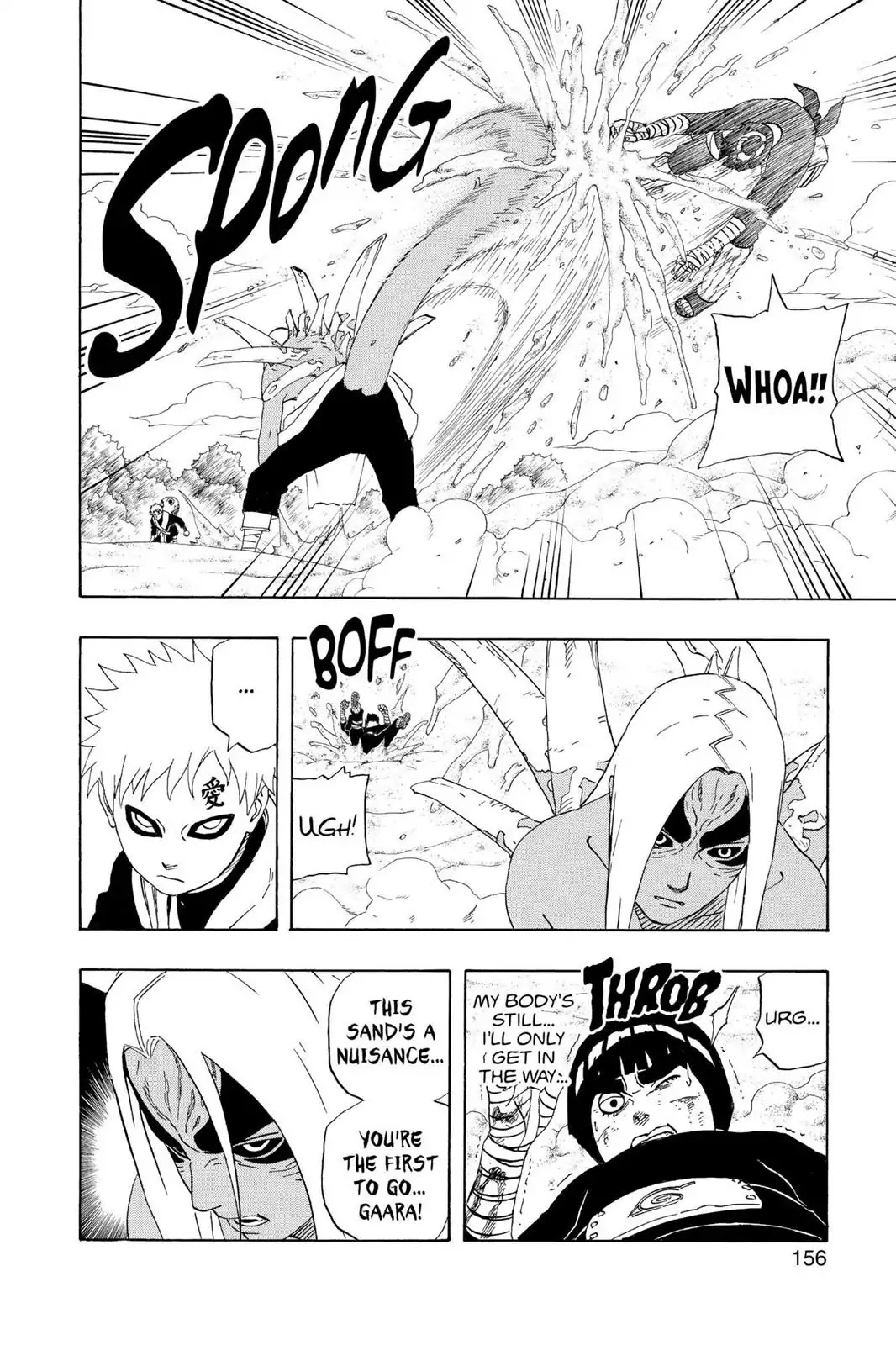Naruto Chapter 216 page 8 - Chapter 216: Halberd And Shield...!!