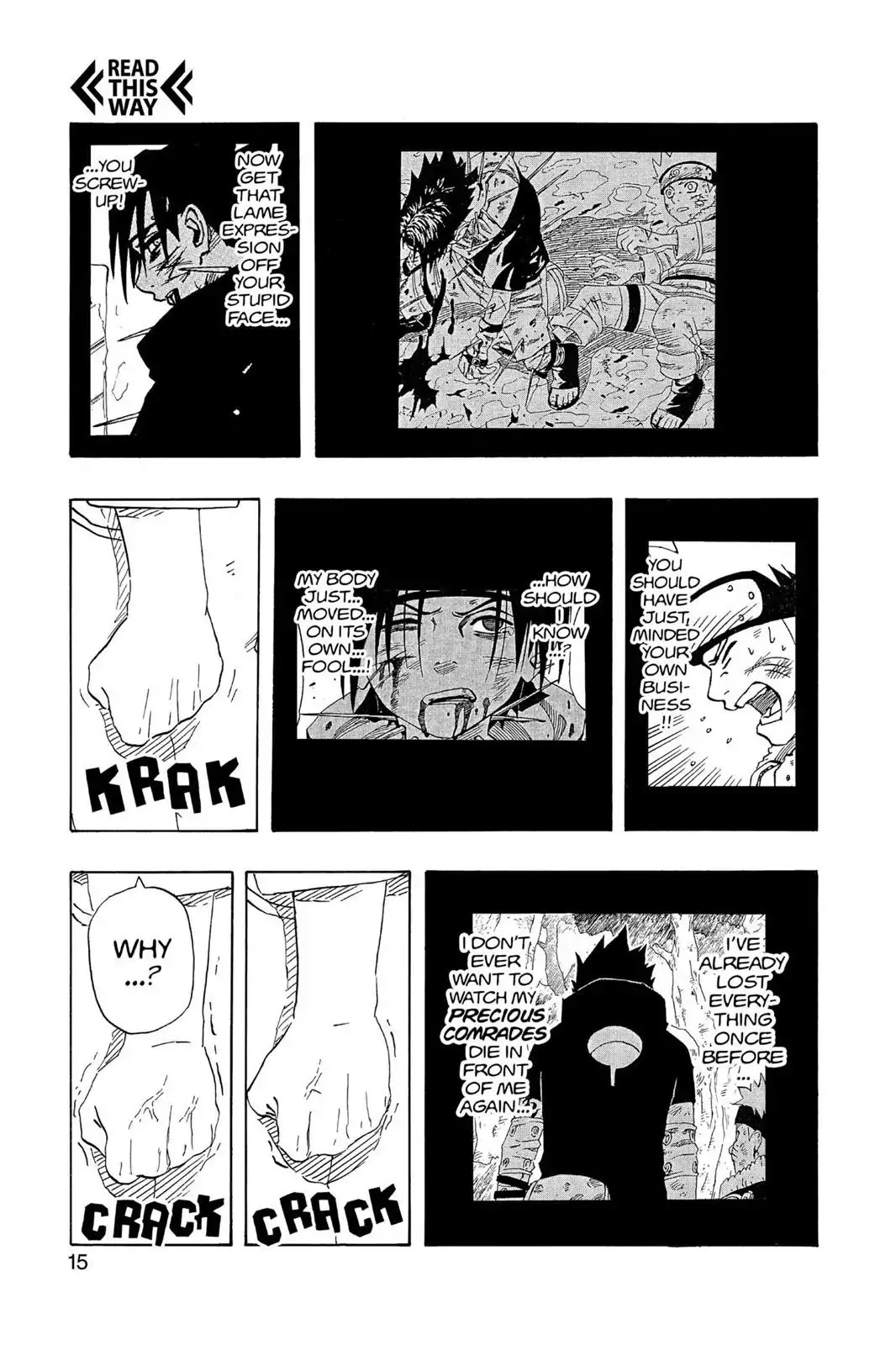 Naruto Chapter 218 page 16 - Chapter 218: Konohagakure Comrades!!