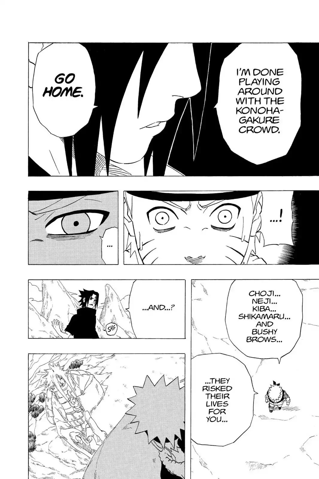 Naruto Chapter 218 page 19 - Chapter 218: Konohagakure Comrades!!