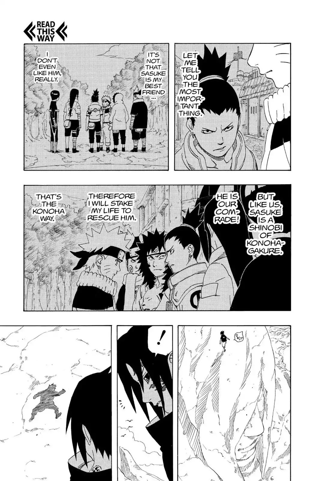 Naruto Chapter 218 page 20 - Chapter 218: Konohagakure Comrades!!