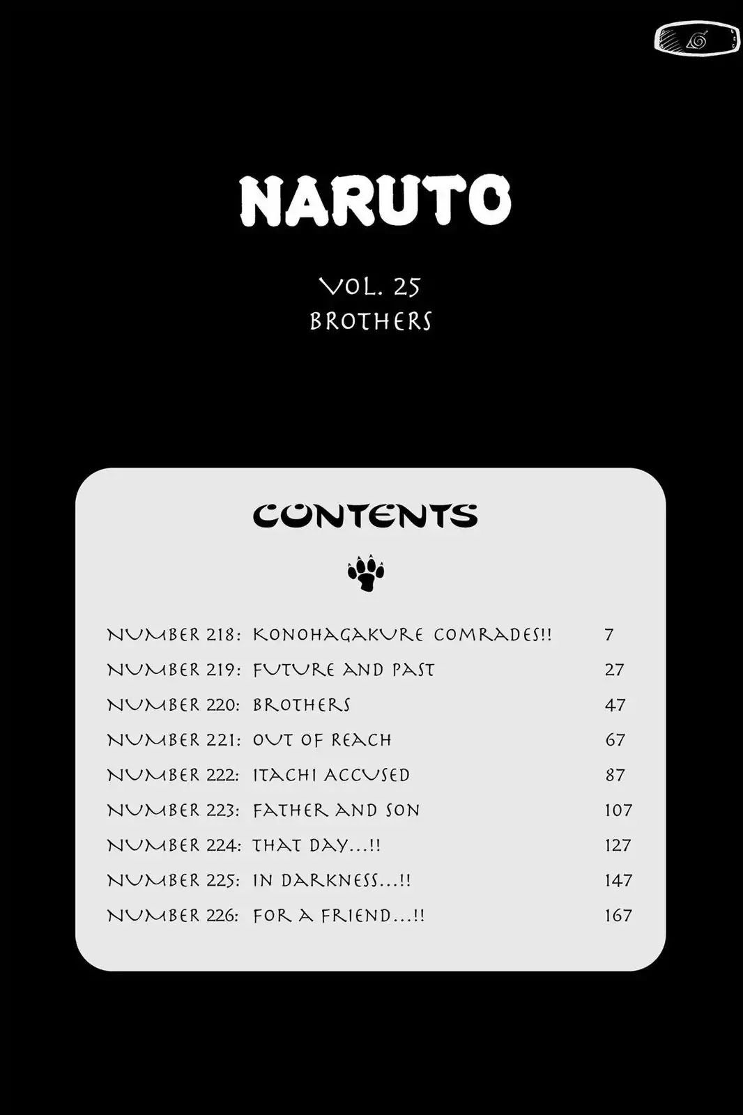Naruto Chapter 218 page 7 - Chapter 218: Konohagakure Comrades!!