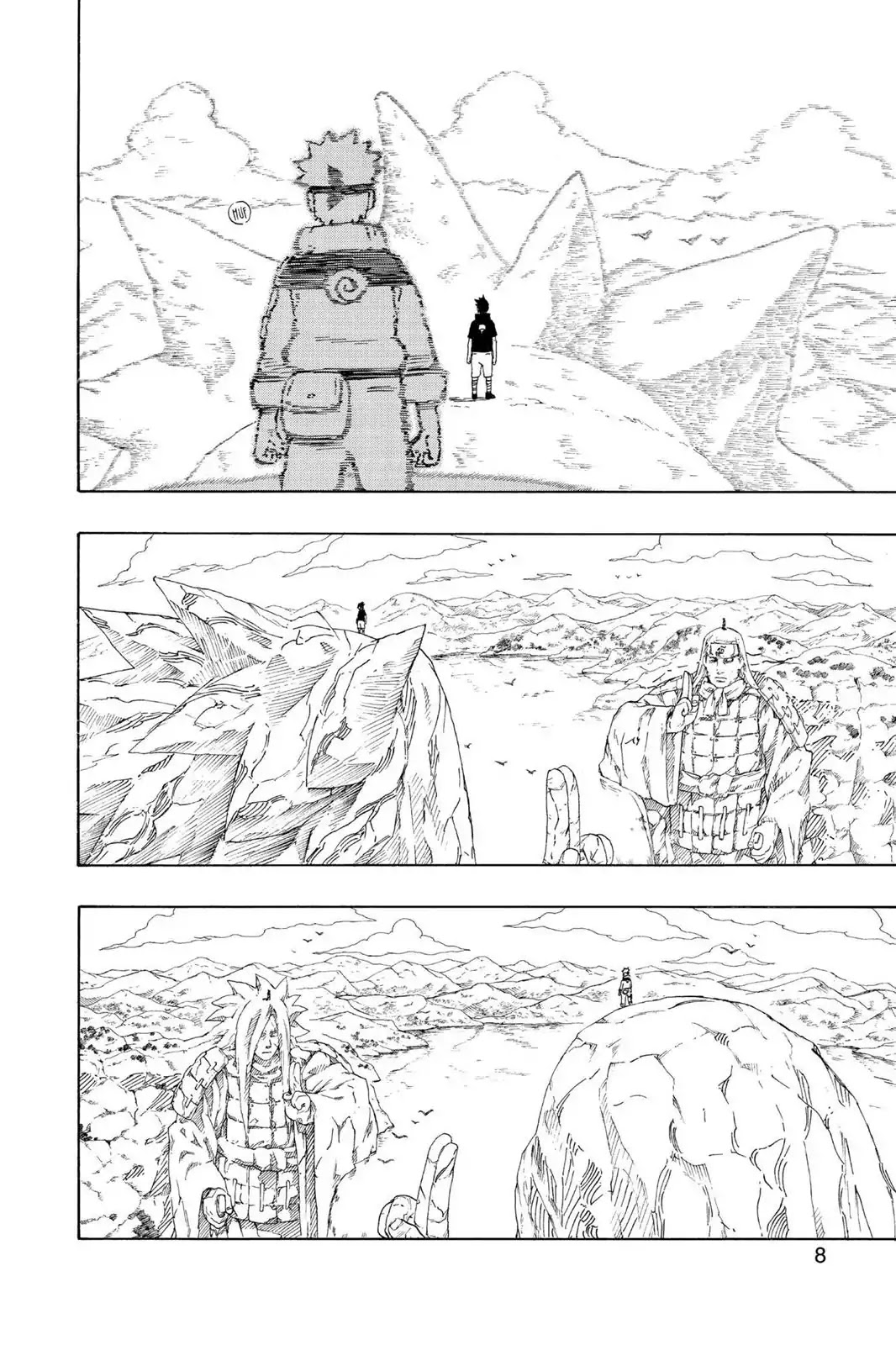 Naruto Chapter 218 page 9 - Chapter 218: Konohagakure Comrades!!