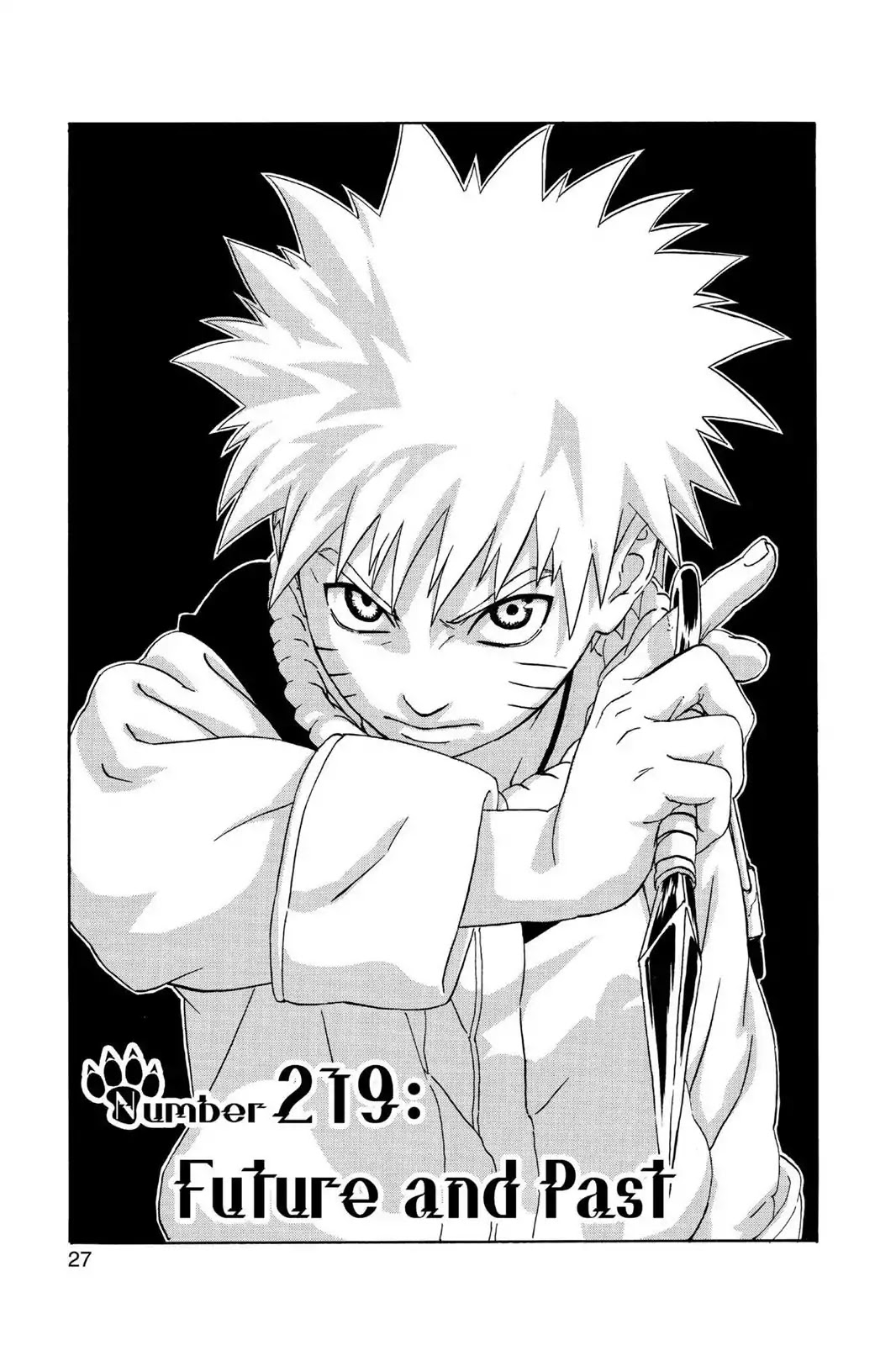 Naruto Chapter 219 page 1 - Chapter 219: Future And Past