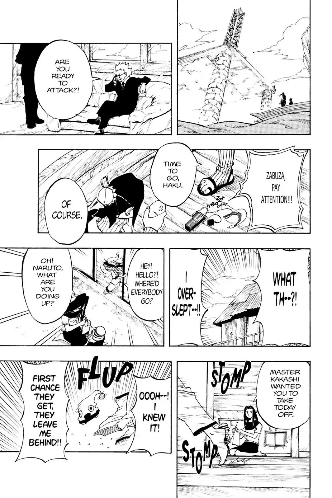 Naruto Chapter 22 page 11 - Chapter 22: The Enemies Return