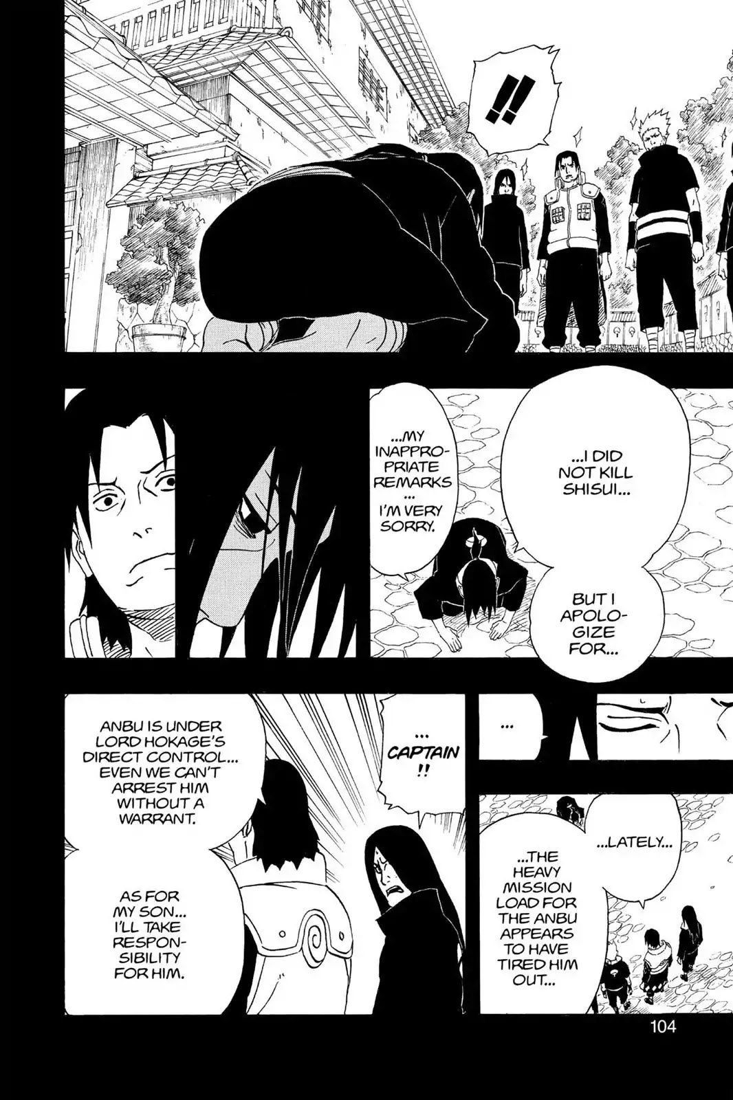 Naruto Chapter 222 page 18 - Chapter 222: Itachi Accused
