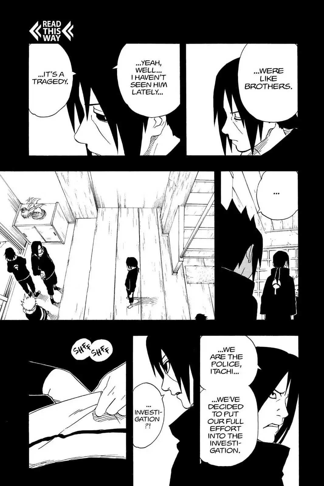 Naruto Chapter 222 page 5 - Chapter 222: Itachi Accused
