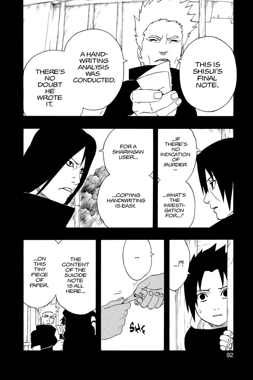 Naruto Chapter 222 page 6 - Chapter 222: Itachi Accused