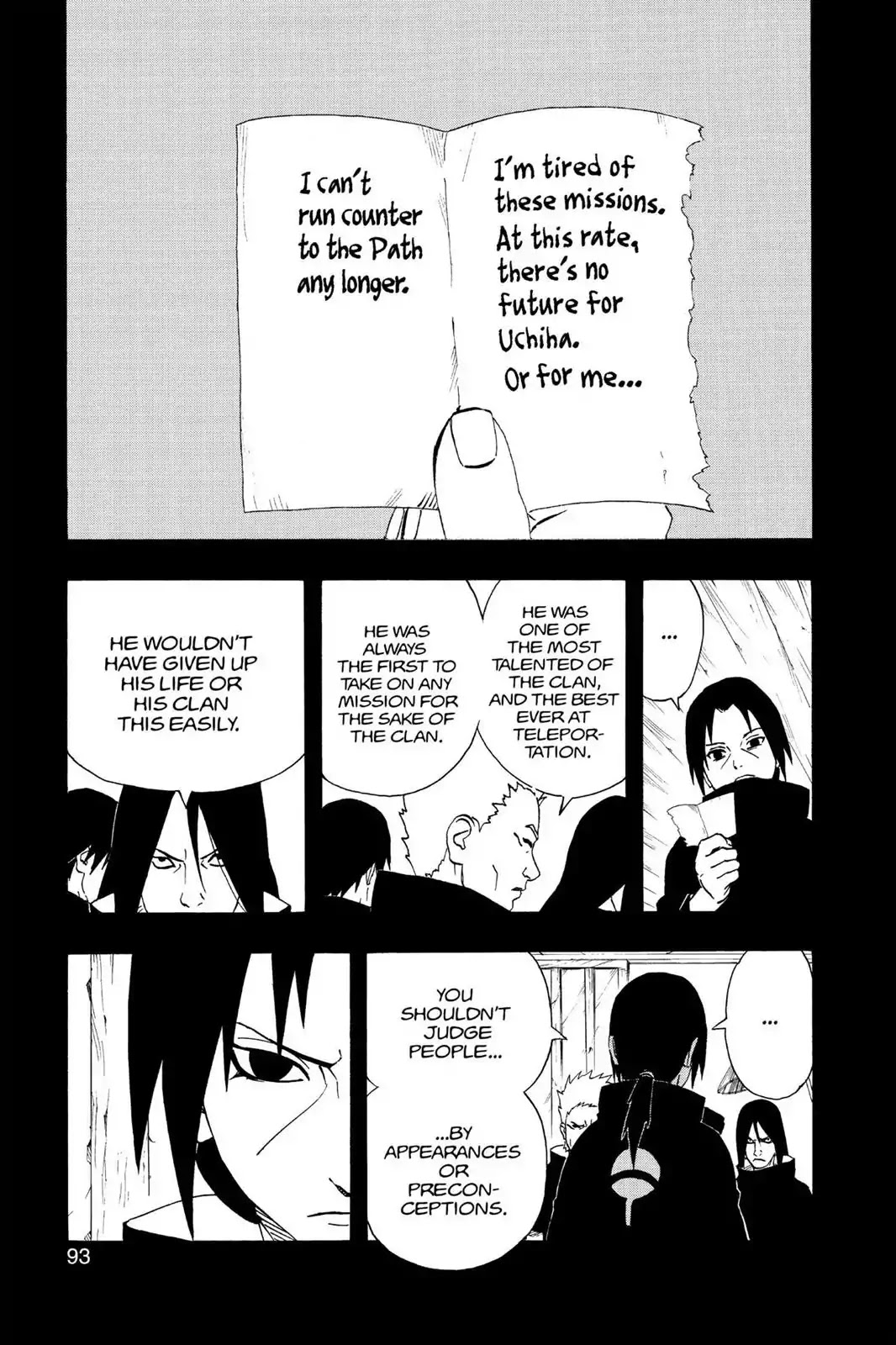 Naruto Chapter 222 page 7 - Chapter 222: Itachi Accused