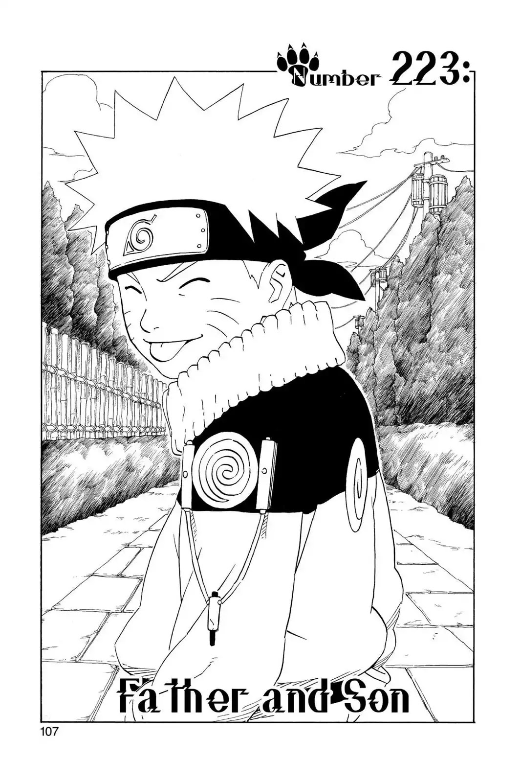 Naruto Chapter 223 page 1 - Chapter 223: Father And Son