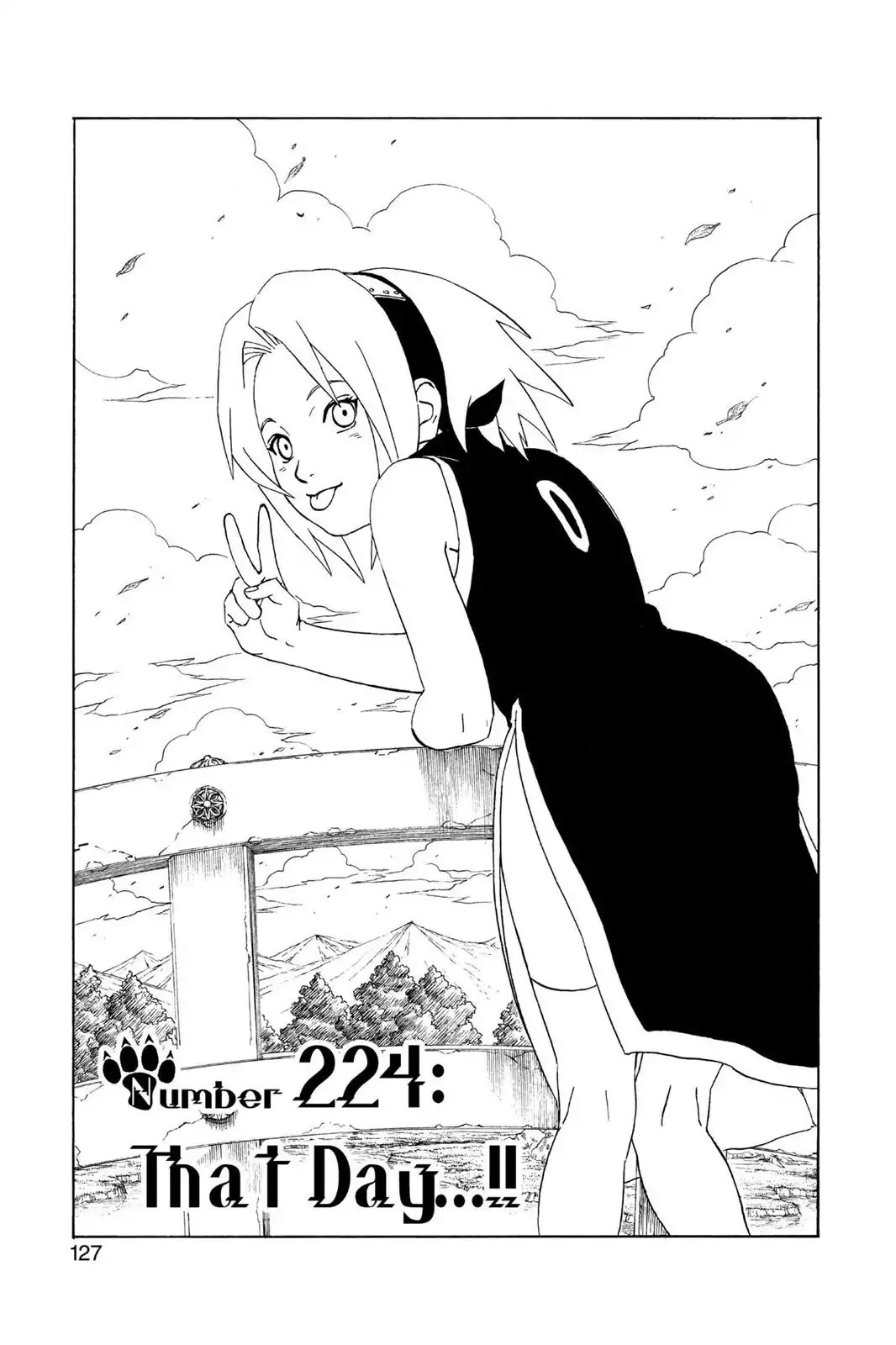 Naruto Chapter 224 page 1 - Chapter 224: That Day...!!