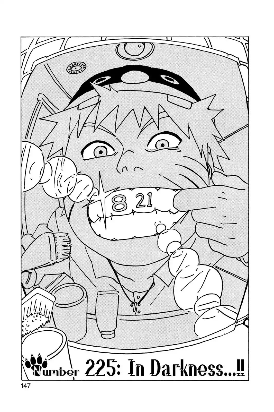Naruto Chapter 225 page 1 - Chapter 225: In Darkness...!!