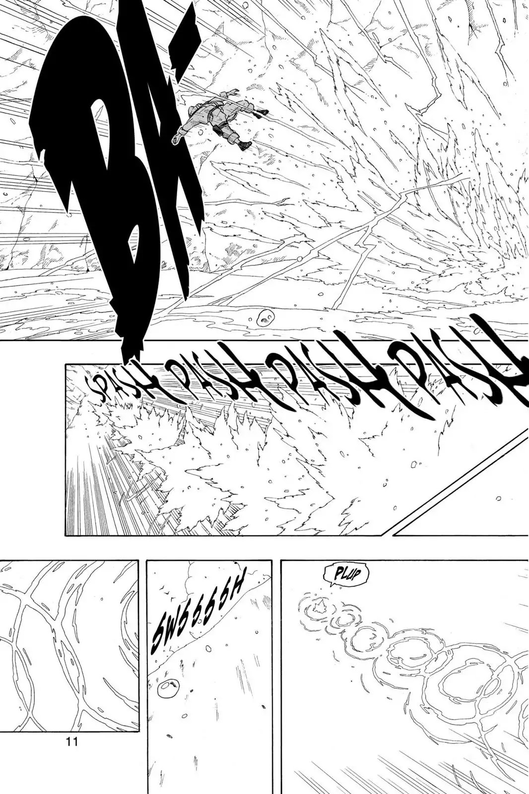 Naruto Chapter 227 page 12 - Chapter 227: Chidori Vs. Rasengan!!