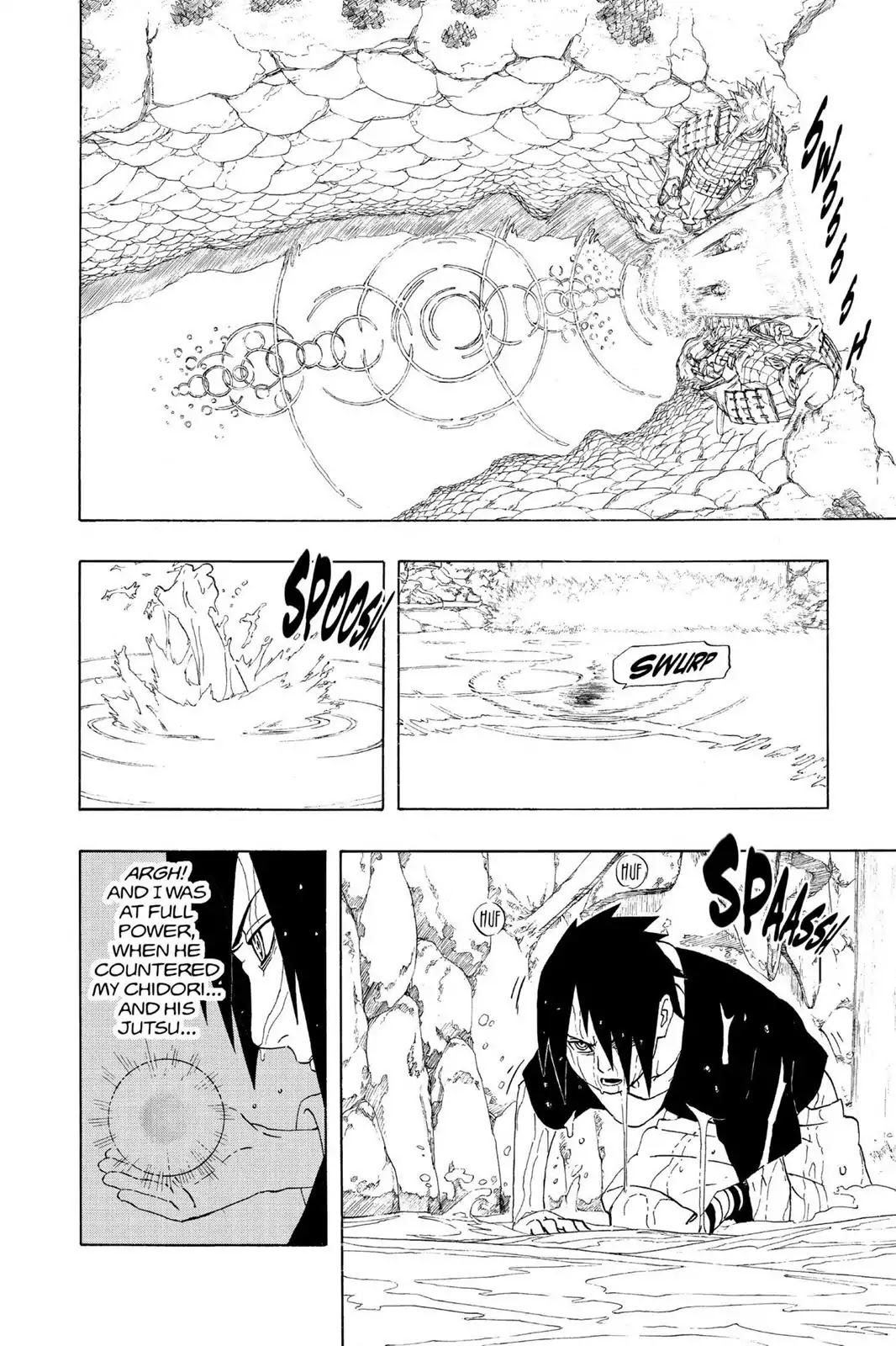Naruto Chapter 227 page 13 - Chapter 227: Chidori Vs. Rasengan!!