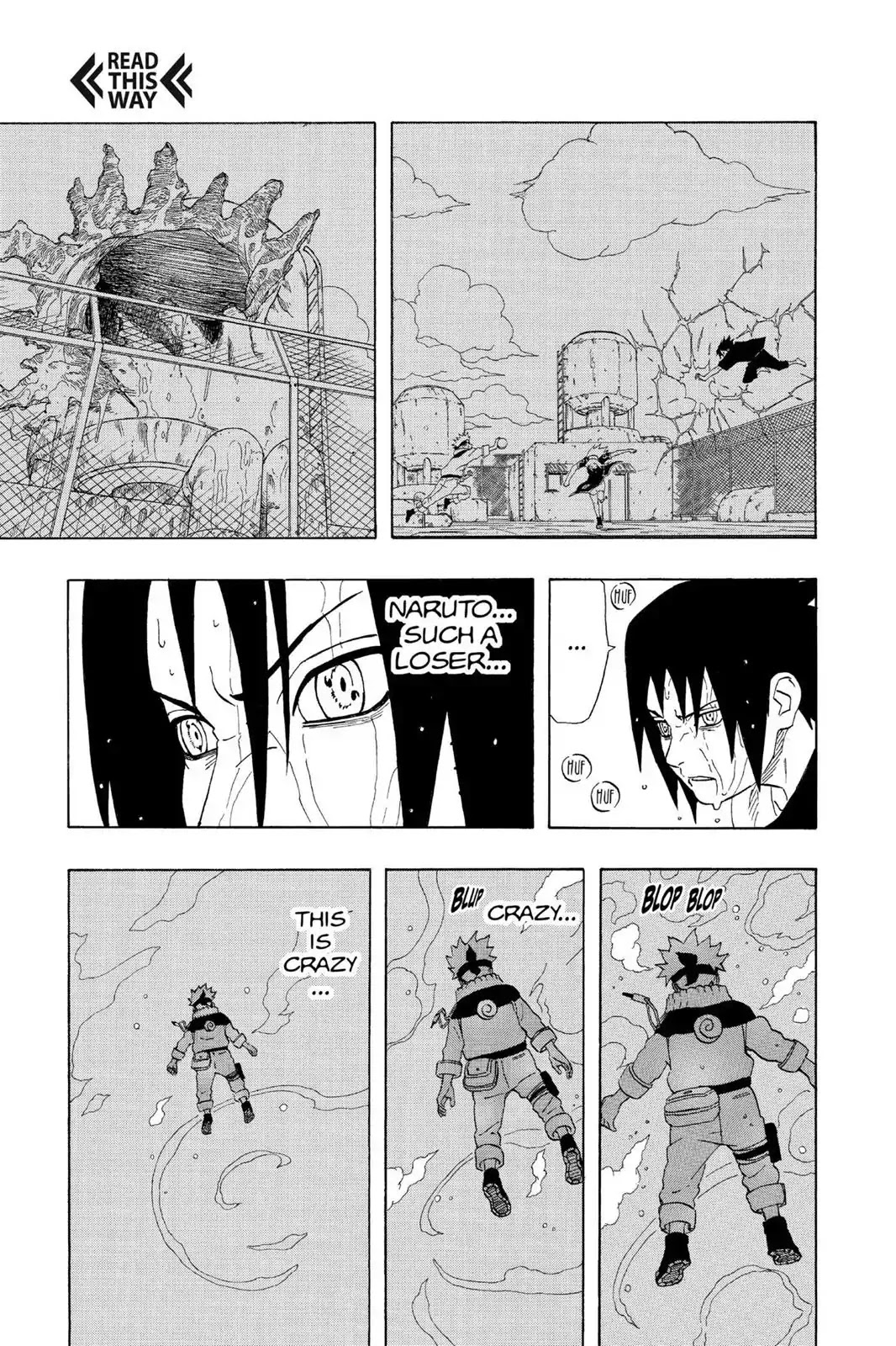 Naruto Chapter 227 page 14 - Chapter 227: Chidori Vs. Rasengan!!