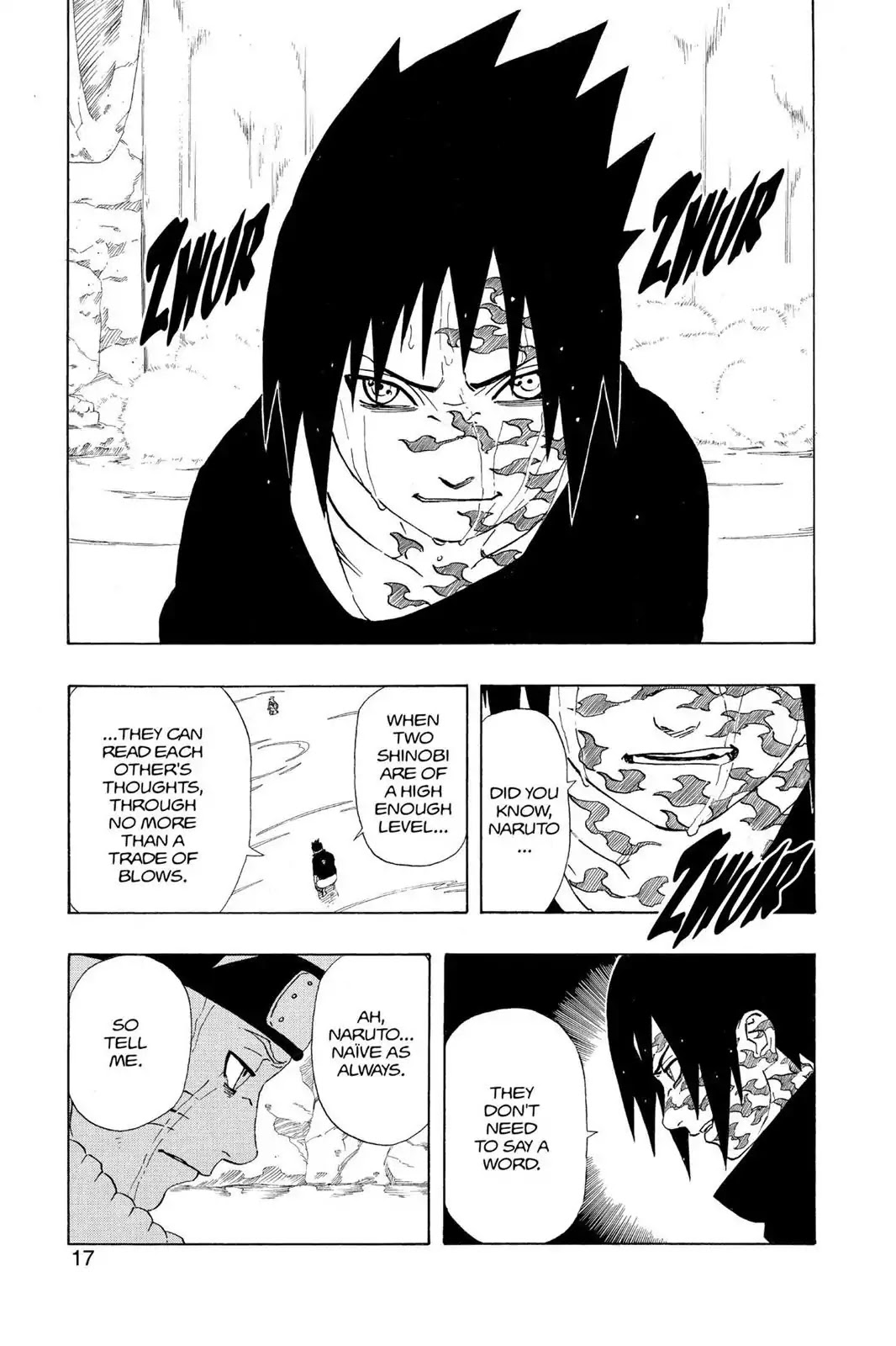 Naruto Chapter 227 page 18 - Chapter 227: Chidori Vs. Rasengan!!