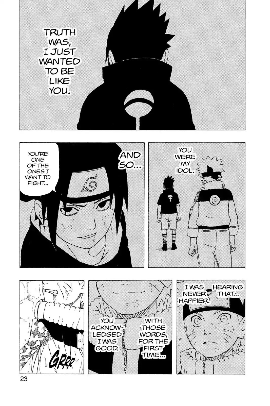 Naruto Chapter 227 page 24 - Chapter 227: Chidori Vs. Rasengan!!