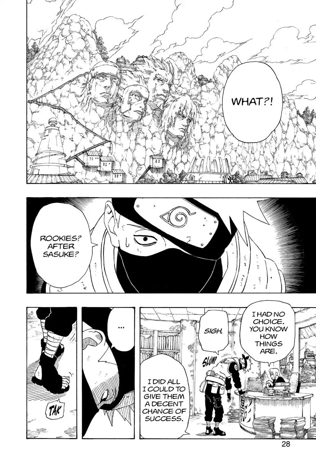 Naruto Chapter 228 page 2 - Chapter 228: Kakashi's Premonition