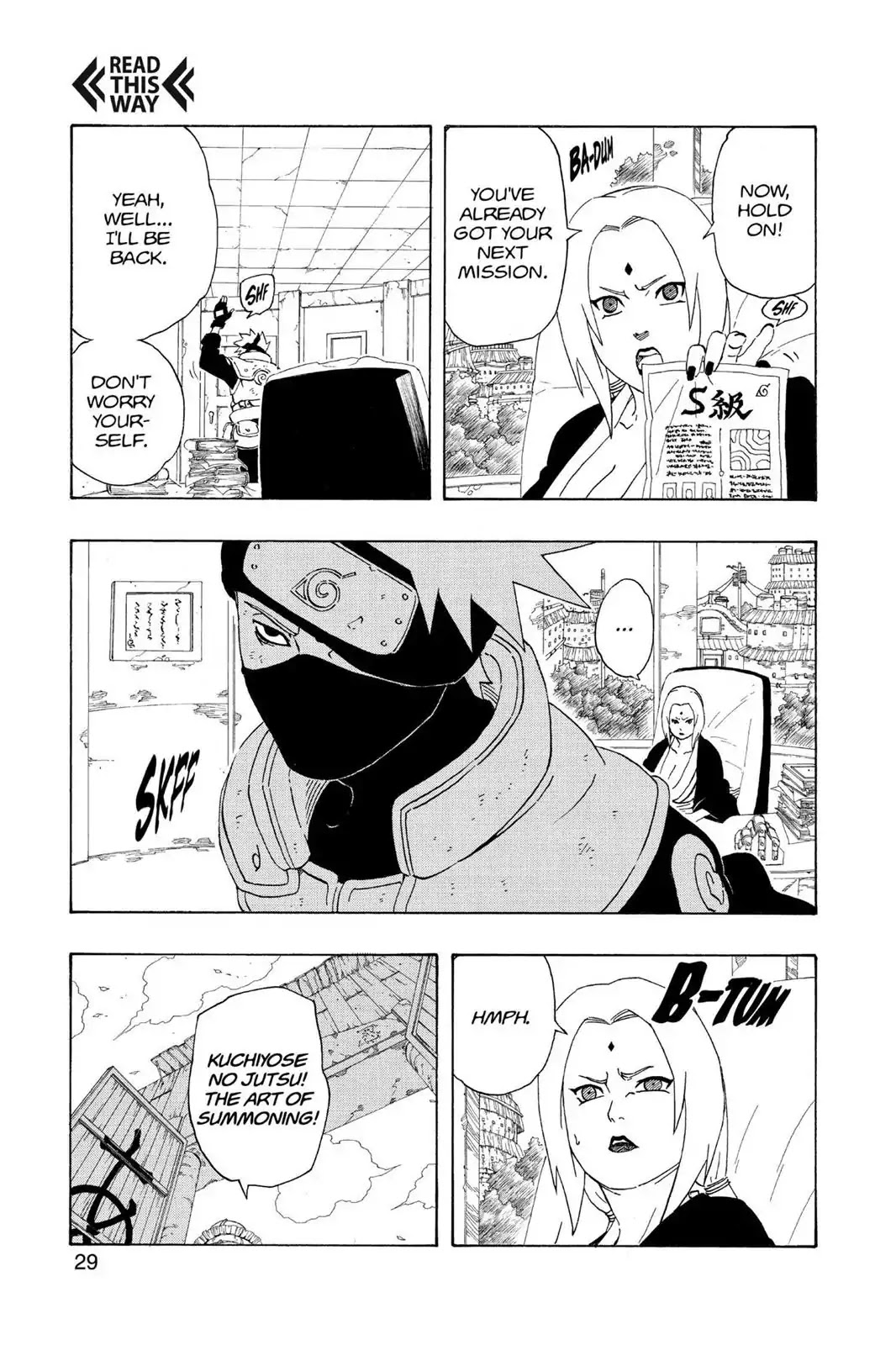 Naruto Chapter 228 page 3 - Chapter 228: Kakashi's Premonition