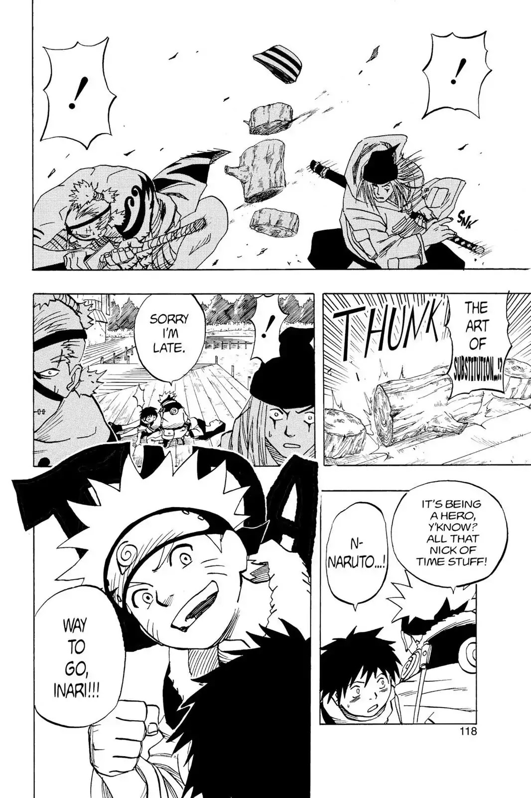 Naruto Chapter 23 page 12 - Chapter 23: Ambush Times Two!