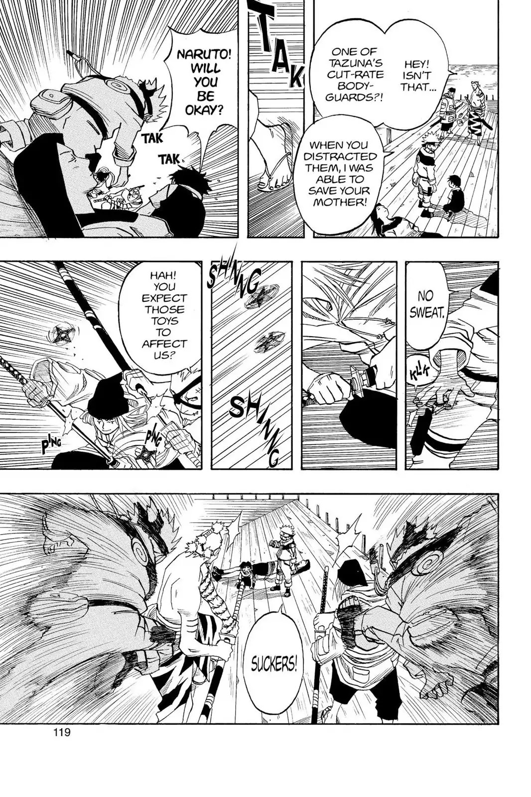 Naruto Chapter 23 page 13 - Chapter 23: Ambush Times Two!
