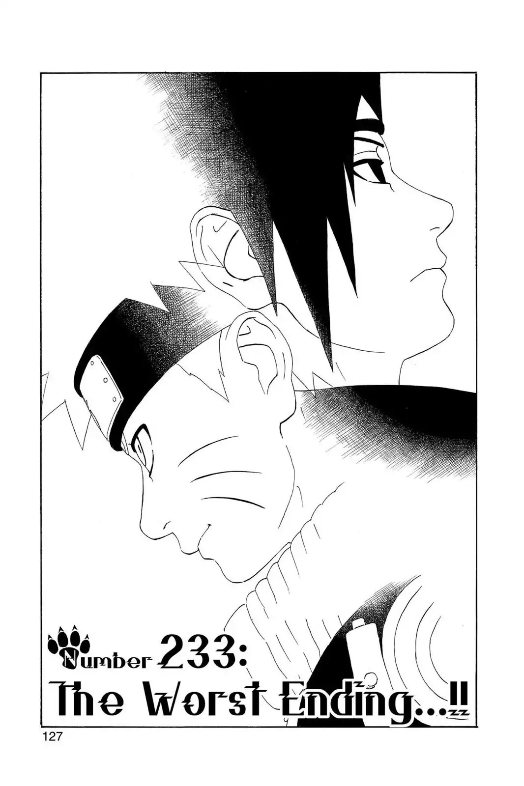 Naruto Chapter 233 page 1 - Chapter 233: The Worst Ending...!!