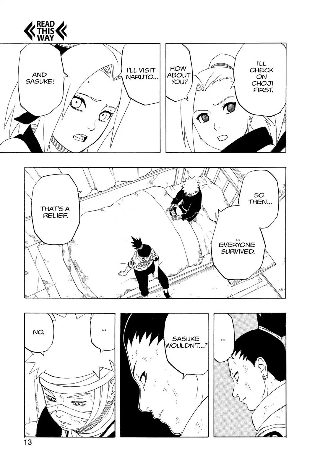 Naruto Chapter 236 page 14 - Chapter 236: A Broken Promise
