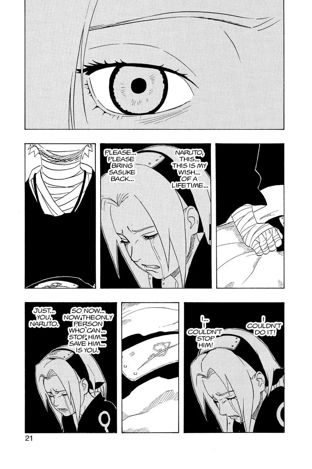 Naruto Chapter 236 page 22 - Chapter 236: A Broken Promise