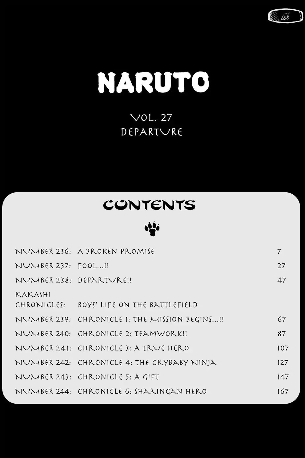 Naruto Chapter 236 page 7 - Chapter 236: A Broken Promise