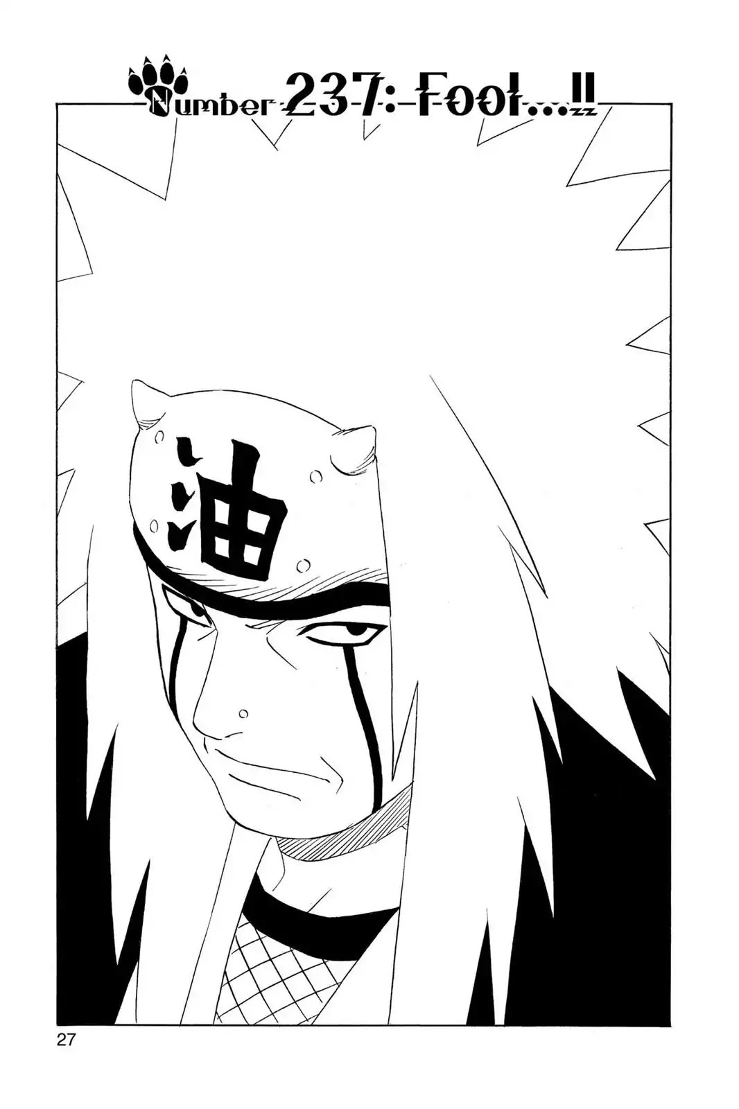 Naruto Chapter 237 page 1 - Chapter 237: Fool...!!