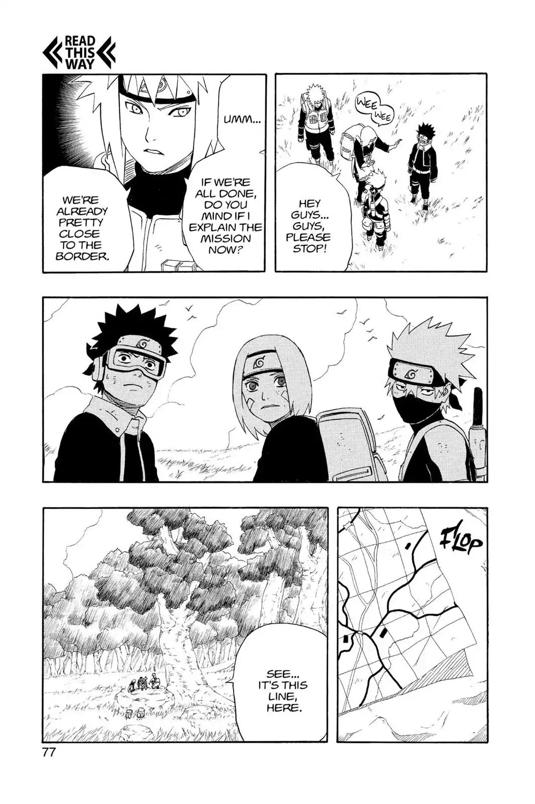 Naruto Chapter 239 page 11 - Chapter 239: Chronicle 1: The Mission Begins...!!