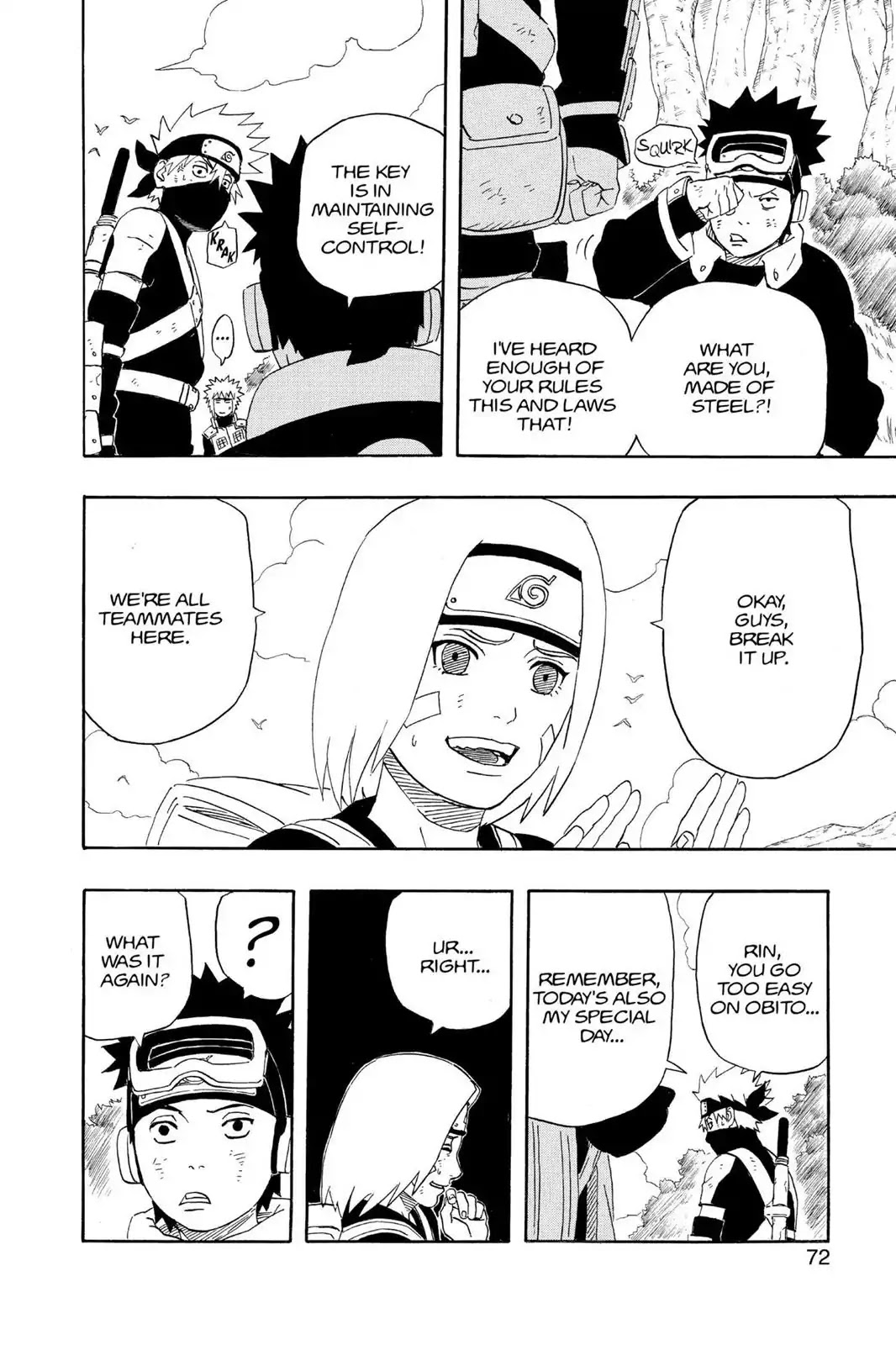 Naruto Chapter 239 page 6 - Chapter 239: Chronicle 1: The Mission Begins...!!