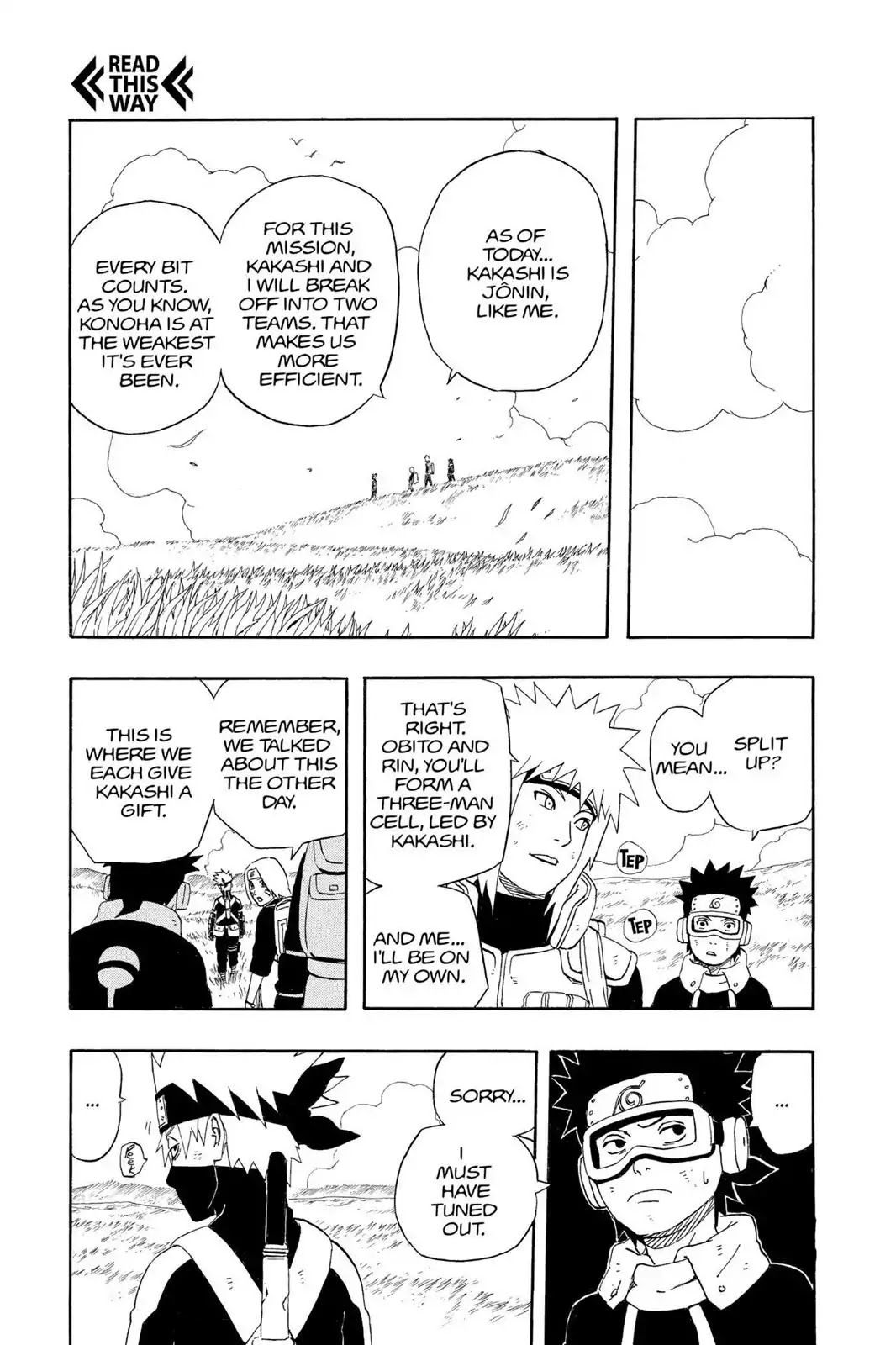 Naruto Chapter 239 page 7 - Chapter 239: Chronicle 1: The Mission Begins...!!