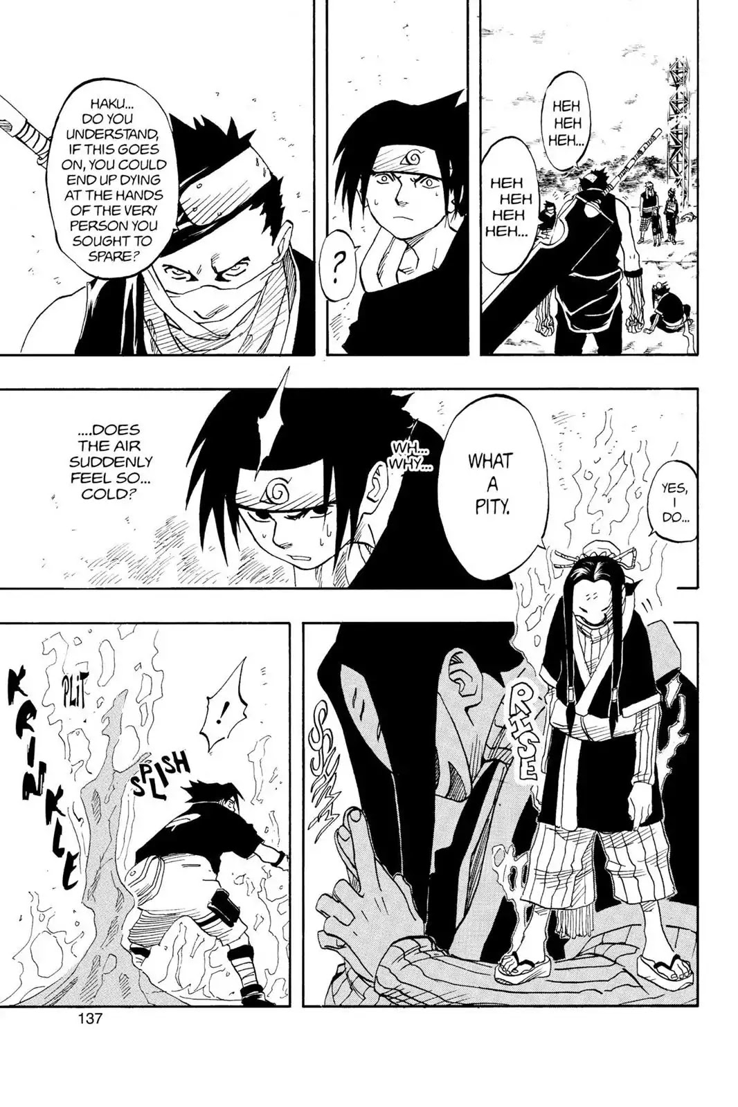 Naruto Chapter 24 page 11 - Chapter 24: Speed!!